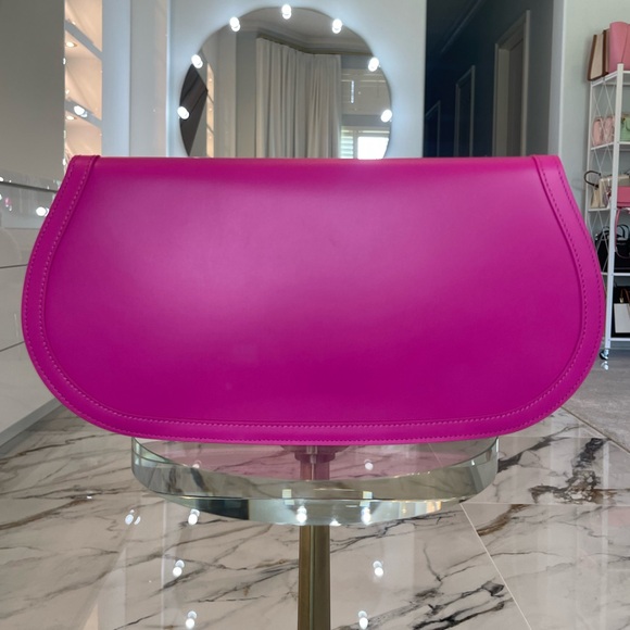 🌟SOLD🌟 NWT Versace Greca Goddess Leather Clutch - Picture 4 of 7